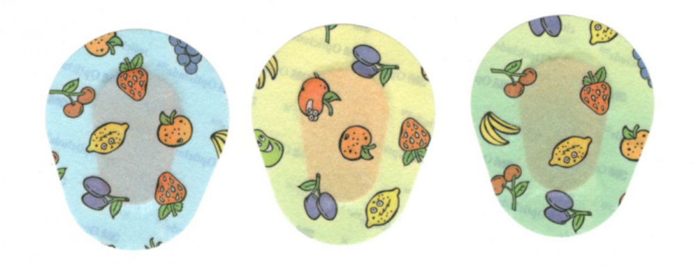 Opticlude Mini - детские окклюдеры (5х6.2 cм, 30 шт/уп) (2537PE)