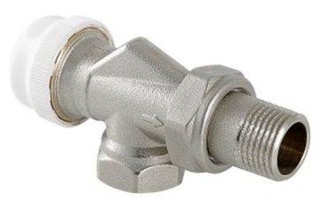 Клапан термостатический Valtec 1/2" угловой с осевым управлением арт. VT.179.N.04 для радиаторов