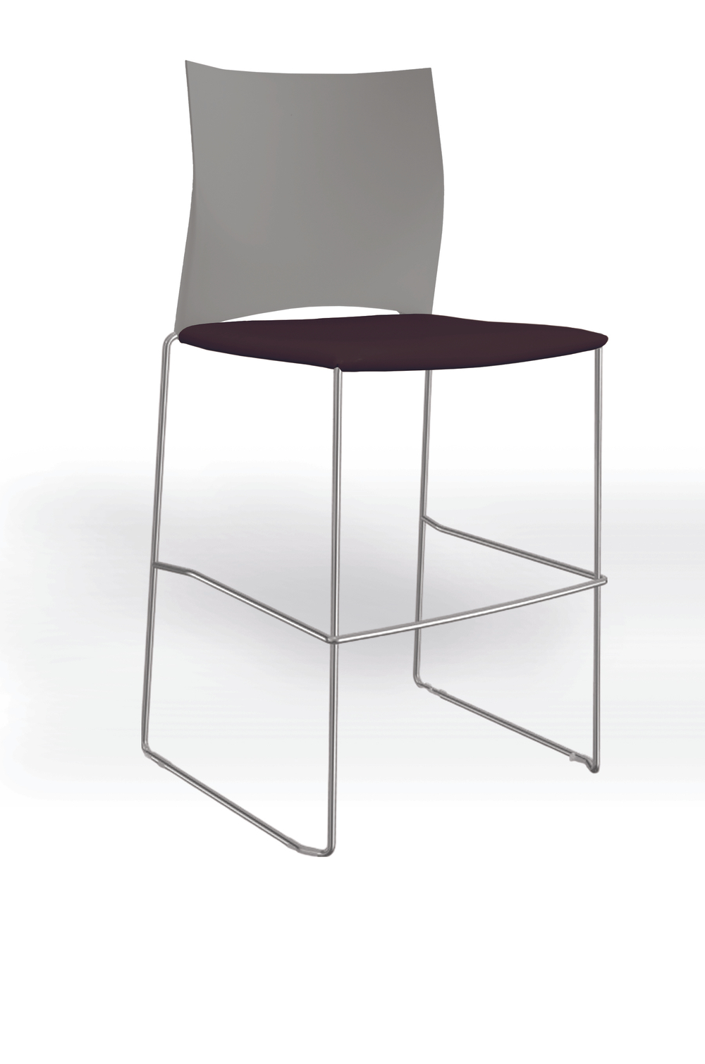 Web стул на полозьях кухонный/барный