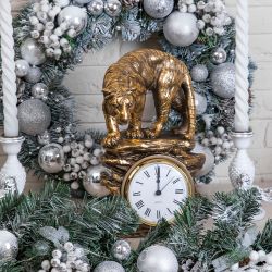 Часы Тигр Бронза