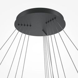 Люстра подвесная светодиодная диммируемая Maytoni   MOD058PL-L200BK