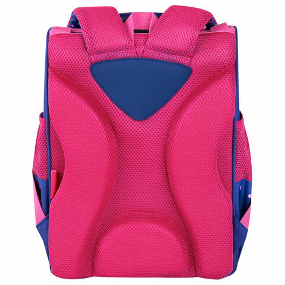 Ранец ПИФАГОР BASIC, 1 отделение, 3 кармана, эргономичная спинка, "Positive kitty", 35х28х18 см, 271369