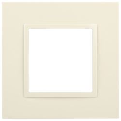 Рамка для розеток и выключателей ЭРА Elegance 14-5011-02 Classic, на 1 пост, сл.кость
