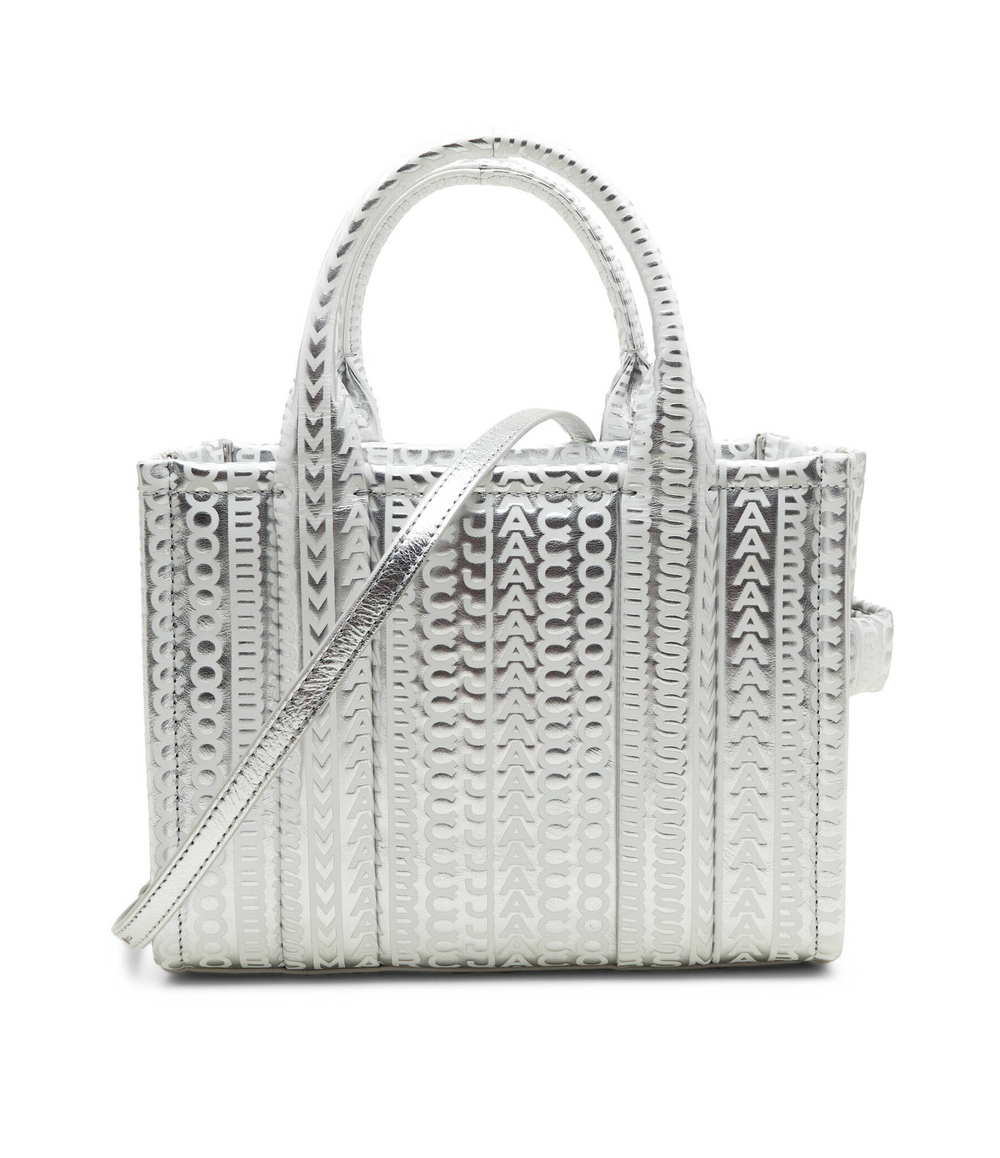 Кожаная сумка-трапеция THE MINI TOTE Marc Jacobs - белый(2F3HTT049H01)