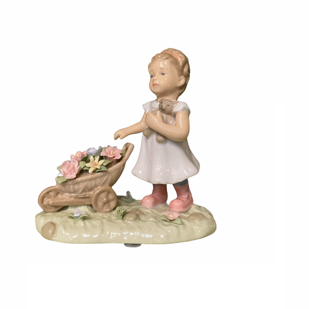 Девочка с цветами