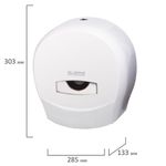 Диспенсер для туалетной бумаги LAIMA PROFESSIONAL CLASSIC (Система T2),601427