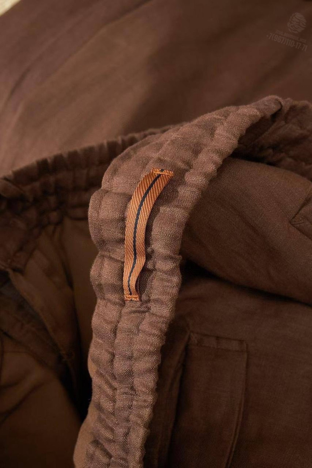 Льняной костюм Ermenegildo Zegna