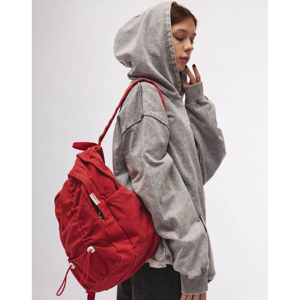 Рюкзак БИЧ хлопковый красный