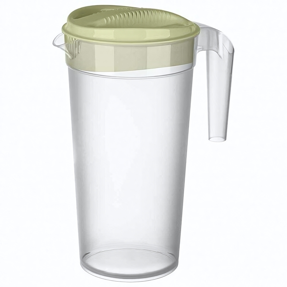 Кувшин с крышкой 1,5л (зеленый)