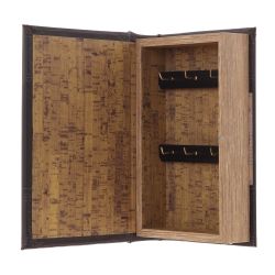 GAEM Ключница с зеркальным элементом, L16 W5 H24 см