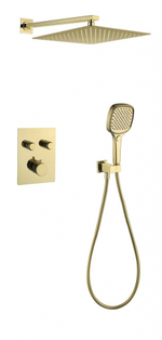 Душевая система скрытого монтажа Grocenberg GB5040GO с Термостатом Vernet (Франция)