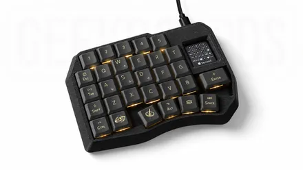Мини-клавиатура Ergohaven Space Mission 30 Black