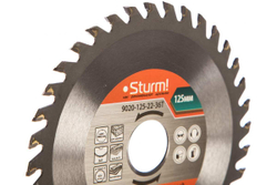 Диск пильный по дереву (125х22 мм; 36Т) Sturm 9020-125-22-36T