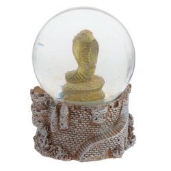 GAEM Фигурка декоративная в стекл шаре "Змея", D 6,5 см, L7 W7 H11 см, 2в.