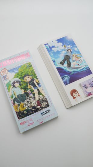 Набор открыток, карточек и наклеек "Медленная петля / Slow Loop", 188 предметов