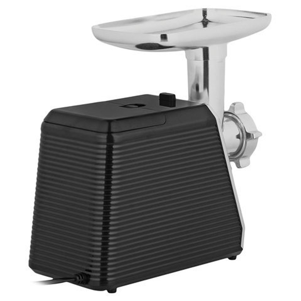 Мясорубка NATIONAL NK-MG042, 2500 Вт, производительность 2,7 кг/мин, 1 насадка, реверс, пластик, черная