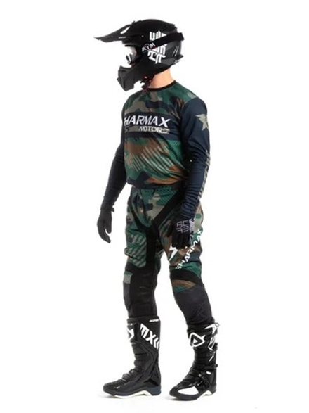 Мотоштаны Sharmax Military Green