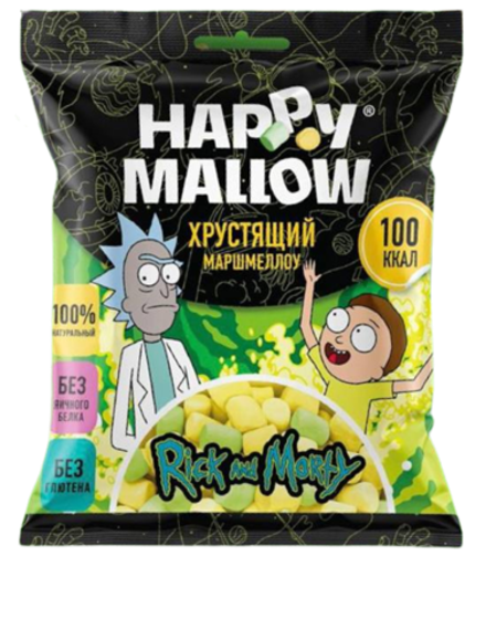 Хрустящий Маршмеллоу Happy Mallow Рик и Морти
