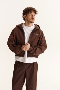 ZIP-HOODIE SDW Uniform - Brown
