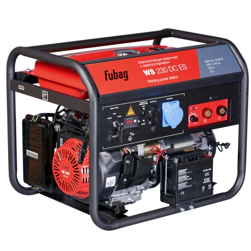 Сварочная генераторная установка Fubag WS 230 DC ES бензиновая (220В)