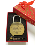 Свадебный замочек