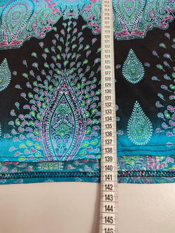 Сарафан макси с принтом 44 размер