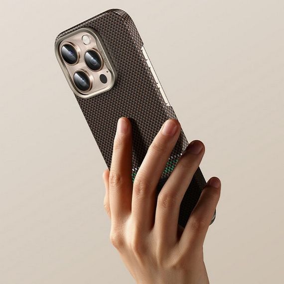 Чехол Benks ArmorAir Prestige для iPhone 16 Pro Kevlar 600D (C.K.FL.AP.GD.G065)