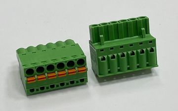 Клеммник мама прямой самозажим 2EDGKD-5.0-06P-14-00A(H) 5,0мм