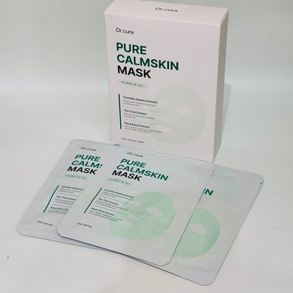 Маска успокаивающая био-целлюлозная Dr. Cura Pure Calmskin Mask 1 шт.