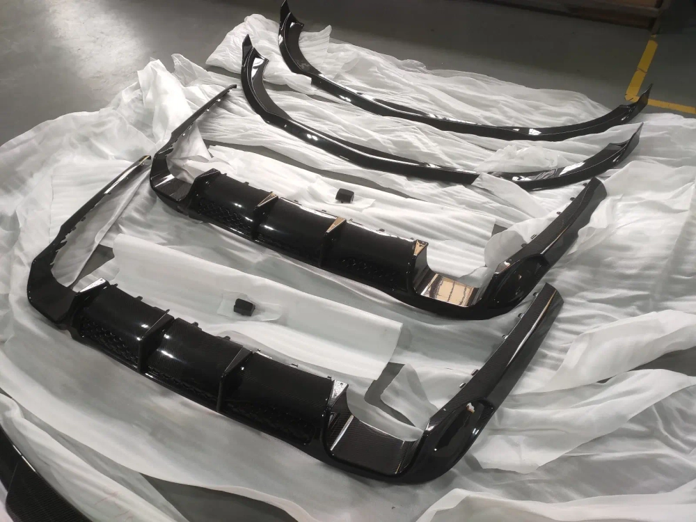 Карбоновый обвес для Mercedes Benz S Class AMG W223 2020+ АМГ Мерседес Бенц S класс