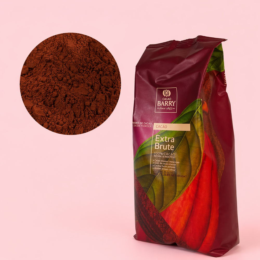 Какао-порошок алкализованный Cacao Barry Extra Brute 250 гр