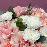 Букет с французcкими розами #12