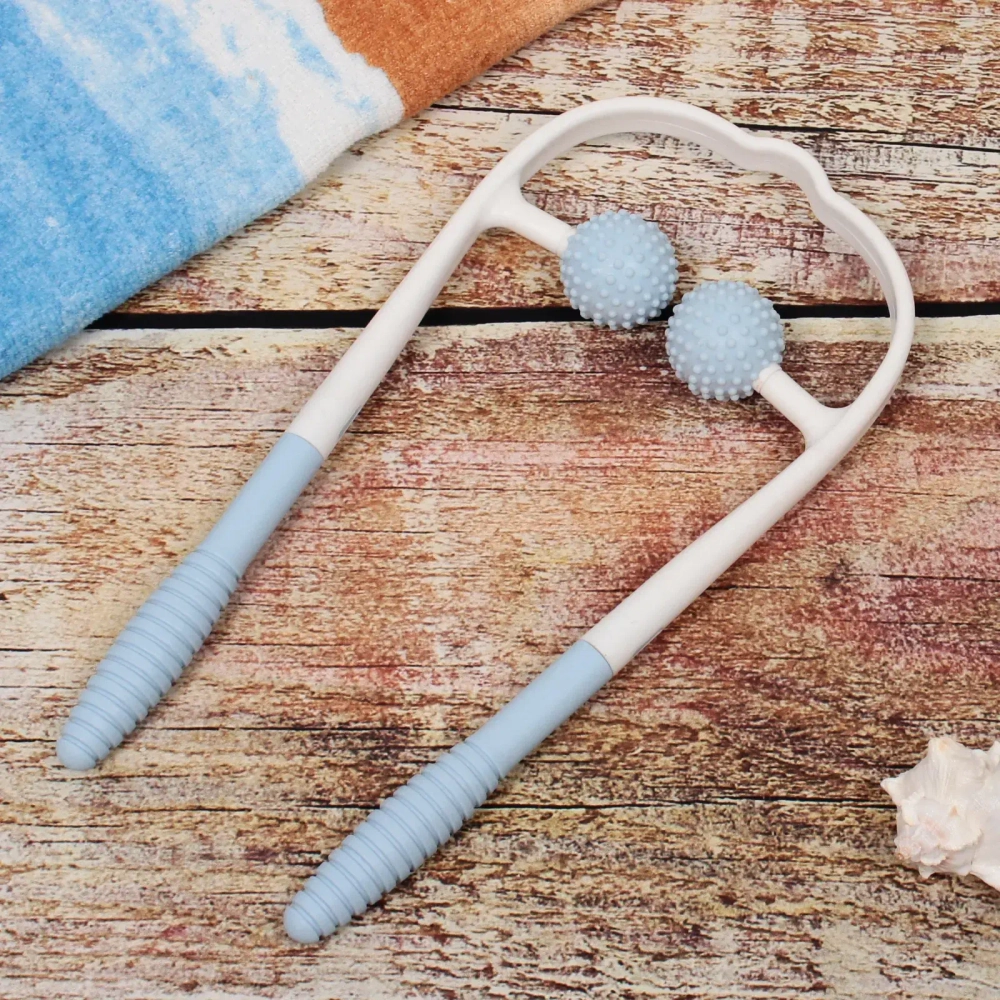 Массажер для шеи «Massage ball» 34*17 см, голубой