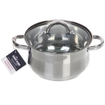 Кастрюля из нержавеющей стали BARBARA 3,4л, индукция, DH08-20