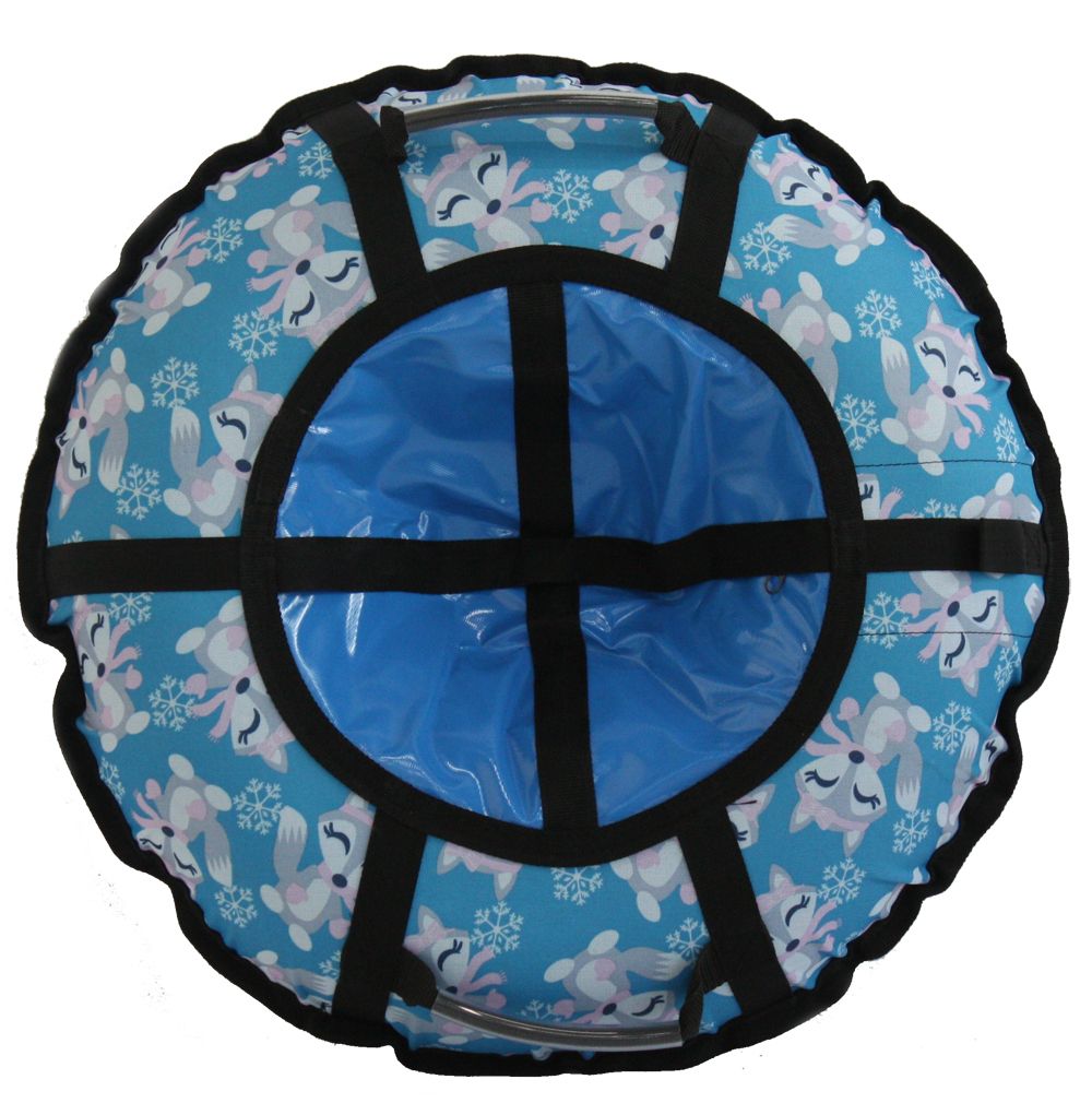 Тюбинг Hubster Фьюжн Лисята, голубой