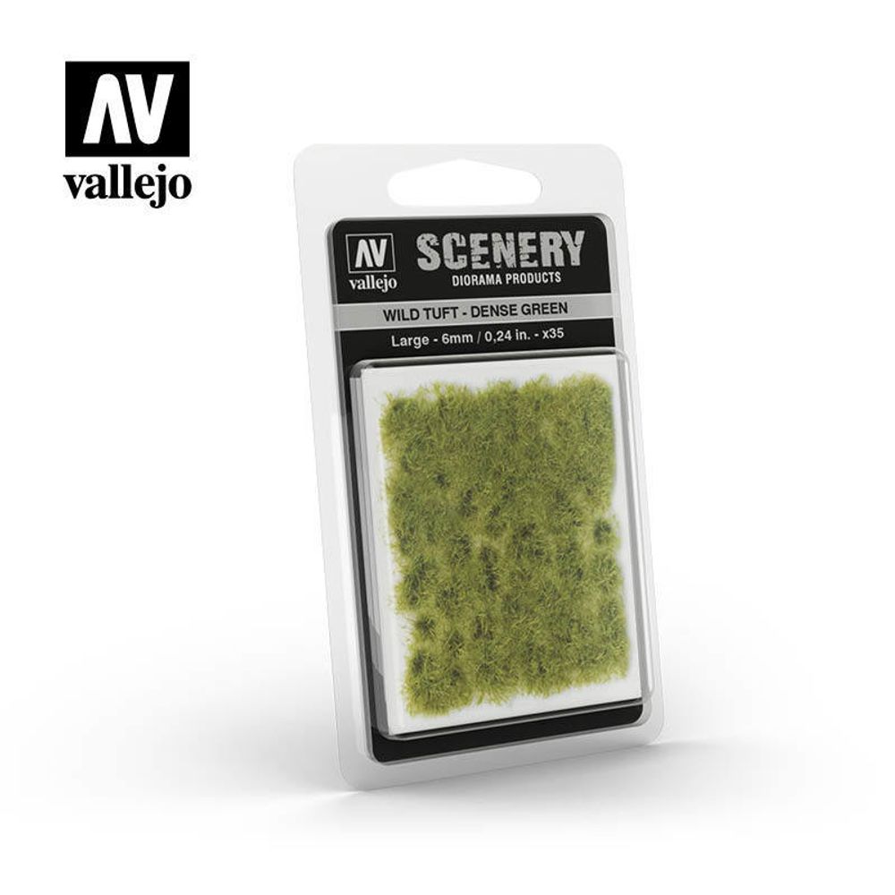Scenery: Wild Tuft - Dense Green 6mm Scenery: Wild Tuft - Dense Green 6mm