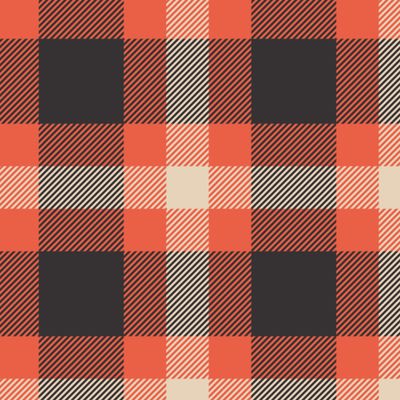 Red & Black tartan Plaid print pattern