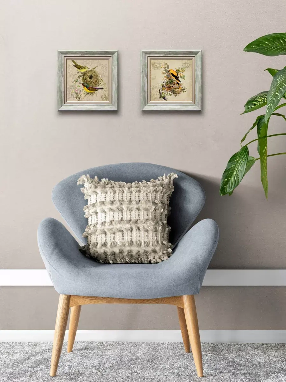 Картина на стену интерьерная на холсте 27,5*27,5 см