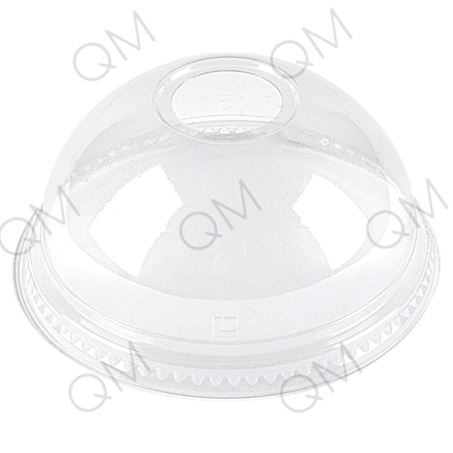Крышка ПЭТ купольная с отверстием d-95 СтиролПласт