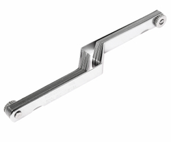 Набор щупов 0.127-0.762мм (0.005"-0.03") изогнутых для установки зазора 26шт. JTC