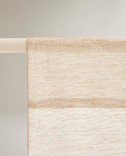 Штора Zara Home, 140х270 см, бежевый, 1305/032
