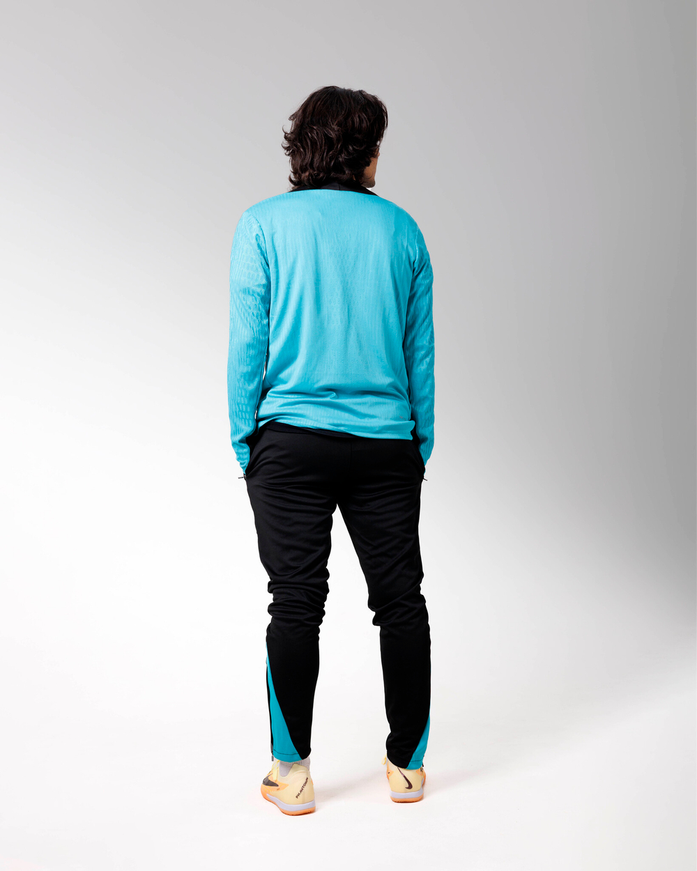 Ливерпуль / Трен.костюм / Черно-бирюзовый