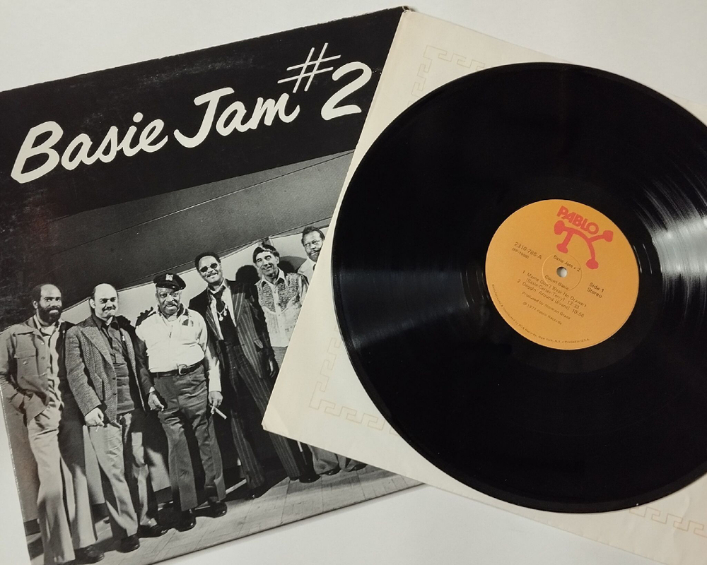 Винтажная виниловая пластинка LP Count Basie Jam 2 (USA 1977)