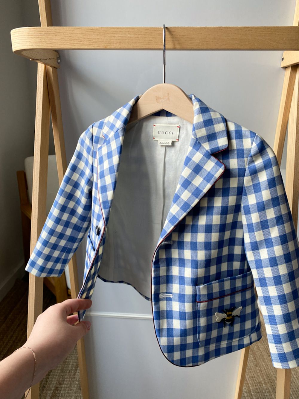 Новый шерстяной пиджак Gucci, 86