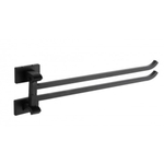 Держатель для полотенец, мет-л, чер, Gappo, G0712-6