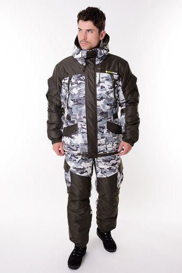 Костюм "ГОРНЫЙ -45" кур+п/к (Алова/Белый)