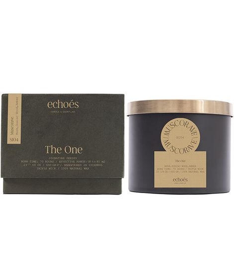 Muscorave, свеча The ONE collection, Echoes