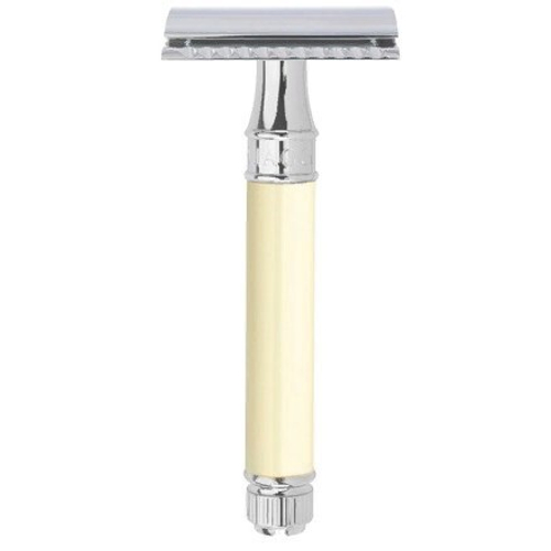 Edwin Jagger Imitation Ivory DE87BL - Станок Т-образный слоновая кость хром