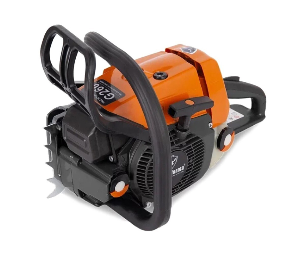 Бензопила G260 шина 40 см Holzfforma (50.2 см³., 3.5 л.с.(2.6 кВт), 16″(40 см), 0.325" 1.6 мм., 67 звеньев)