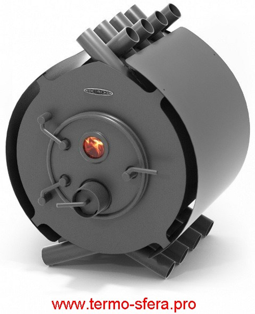 Дровяная отопительная печь ТМФ Валериан 15 кВт